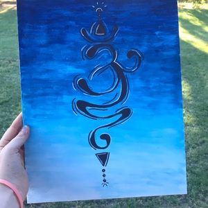 Symbol of breath painting